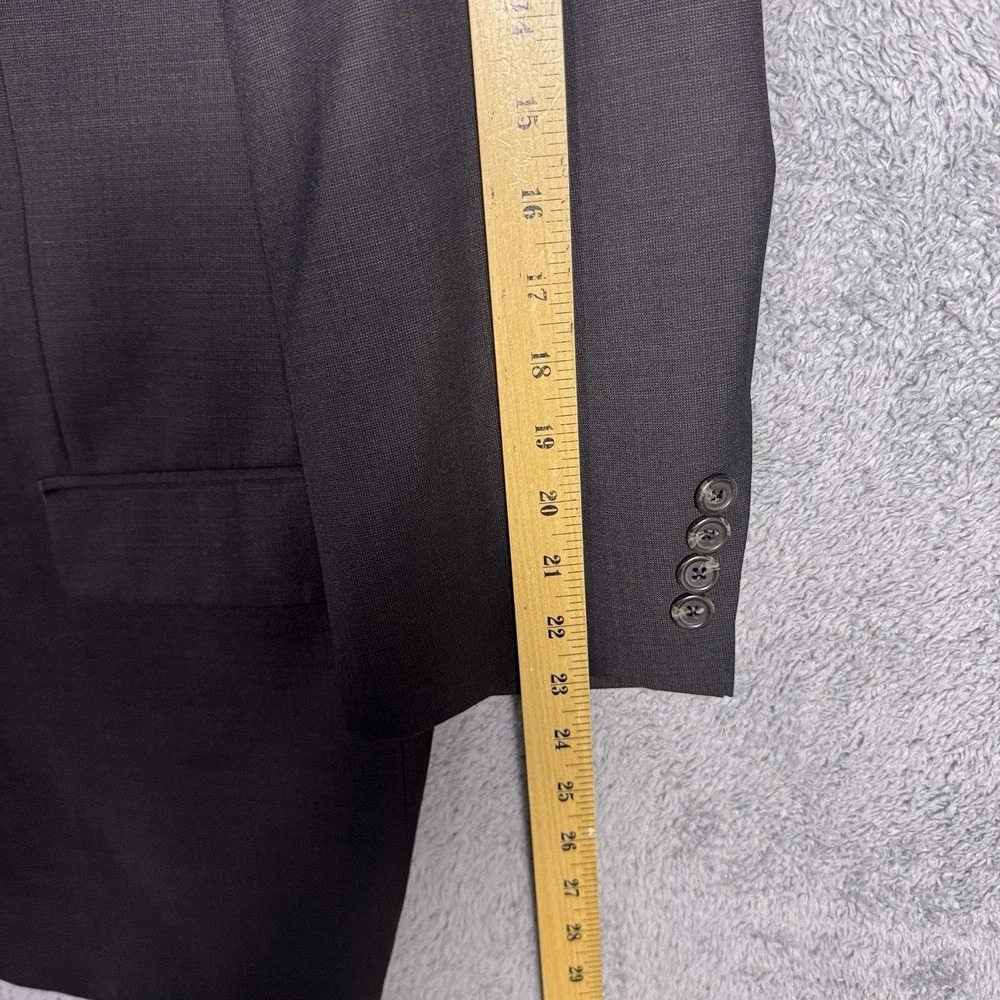 Ralph Lauren Blazer Men 48L Wool Suit Jacket 2 Button Vintage Chocolate Brown